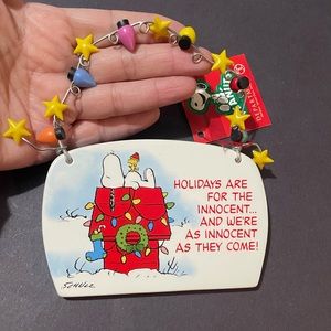 Dept 56 Snoopy and Woodstock on Dog House ornament Xmas BNWT